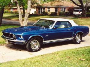 Ford Mustang Convertible 1969 года